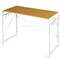 Folding Computer Desk Writing Study Desk Home Office with 6 Hooks